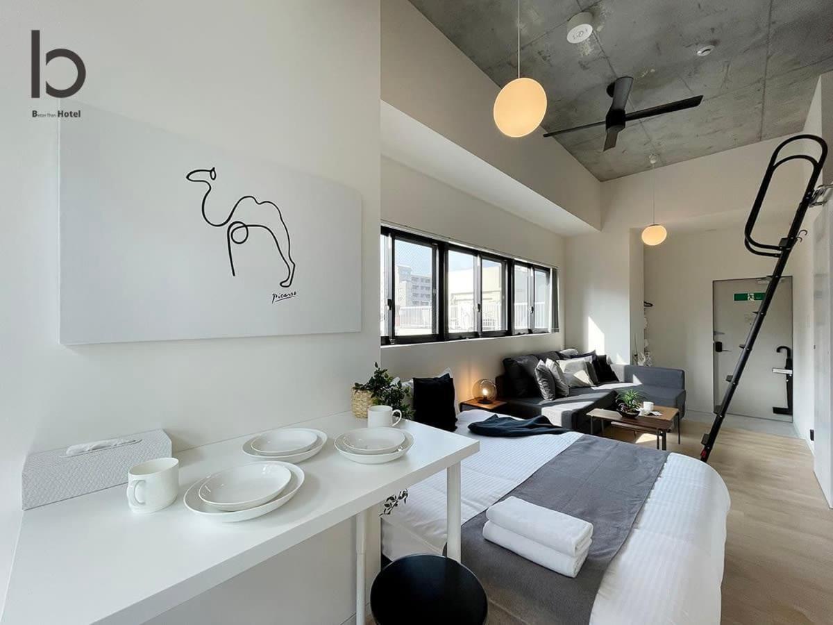 Bhotel Nekoyard - Bright Loft Studio 5 Min Walk To Peace Park & City Center 広島市 エクステリア 写真